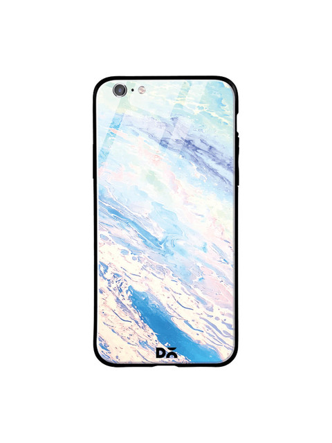 

DailyObjects Blue & Pink Marble Sky iPhone 6S Glass Case Cover