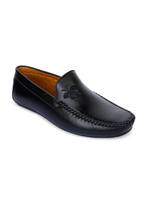 

Bruno Manetti Men Black Loafers