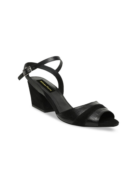 

Milano Torre Women Black Solid Heels