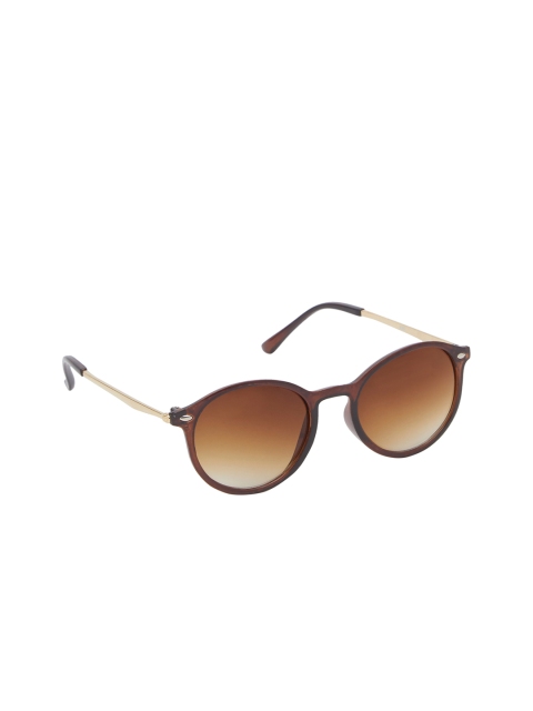 

VAST Unisex Round UV Protected Sunglasses Downtown, Brown