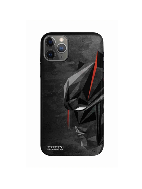 

macmerise Black & Grey Batman Geometric iPhone 11 Pro Anti Slip Back Cover