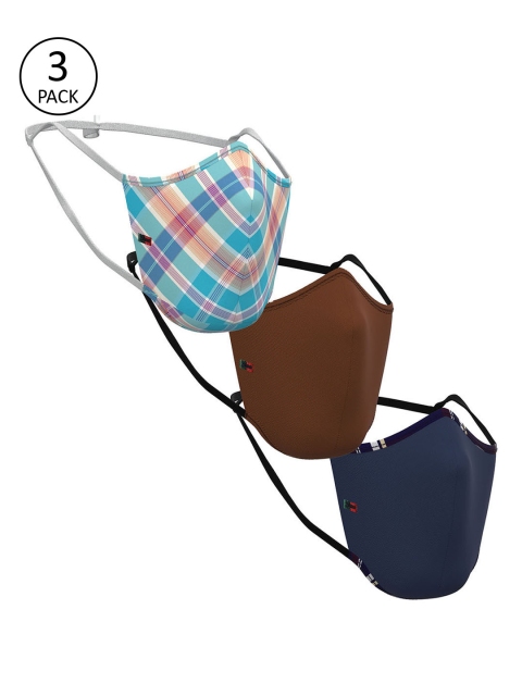 

Peter England Men Assorted 3 Pcs 3-Ply Reusable Outdoor Masks