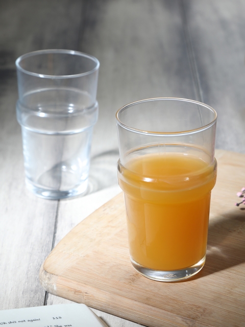 

Luminarc Set Of 6 Transparent Solid Acrobate Highball Tumblers