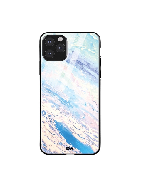 

DailyObjects Blue & Pink Marble Sky iPhone 11 Pro Glass Mobile Case Cover