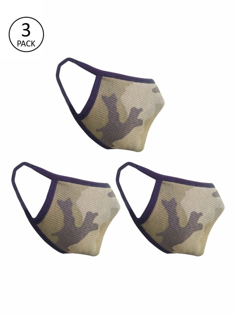 

Cloth Face Mask Washable Reusable Protective Outdoor Use Pack of 3, Multi