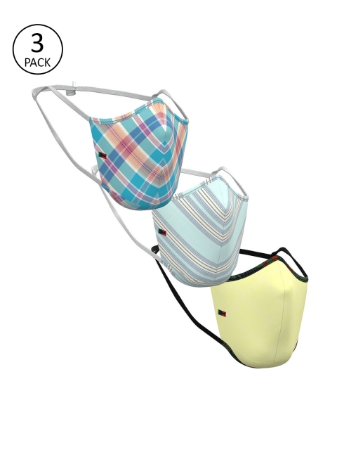 

Peter England Men Assorted Pack of 3 Reusable 3-Layers Outdoor Mask