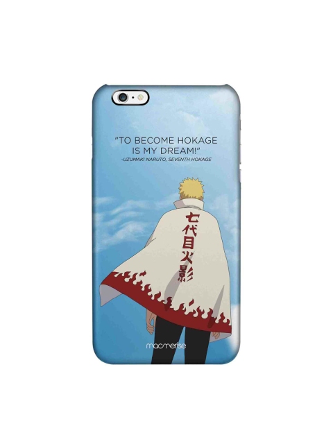 

macmerise Turquoise Blue & White 7th Hokage iPhone 6 Plus Case