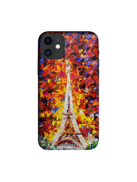 

macmerise Purple & Red Artistic Eifel iPhone 11 Case