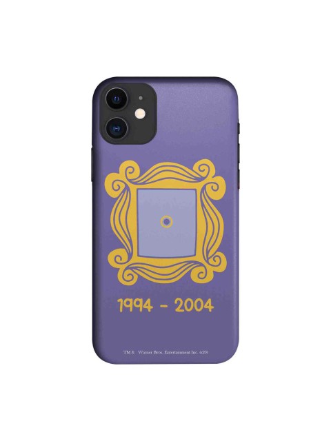 

macmerise Purple & Yellow The Door iPhone 11 Case Cover