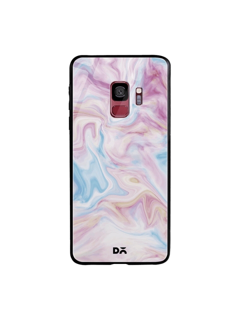 

DailyObjects Pink & Blue Pastel Marble Samsung Galaxy S9 Glass Case