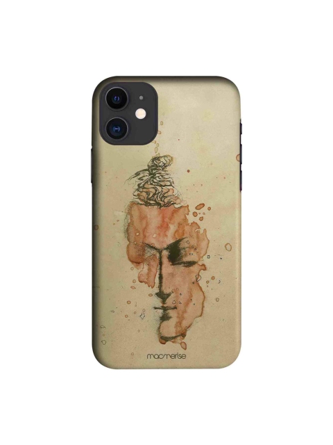 

macmerise Beige & Brown Buddha Droplets Printed iPhone 11 Case Cover