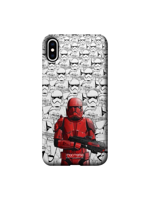 

macmerise White & Red Sith Troopers iPhone XS Max Case