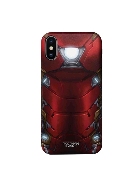 

macmerise Red Licensed Marvel Comics Ironman iPhone X Case