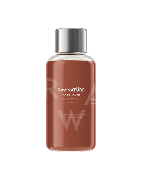 

RAW NATURE Volcanic Red Clay Face Wash 60 g
