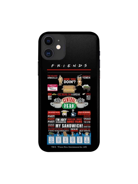 

macmerise Black & Red Friends Favorites Pro iPhone 11 Case Cover