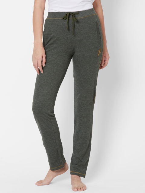 

Sweet Dreams Women Charcoal Grey Solid Pyjamas
