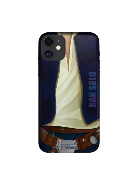 

macmerise Blue & Off-White Attire Han iPhone 11 Case