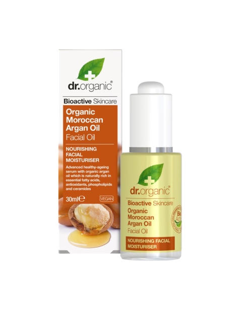 

dr.organic Moroccan Argan Oil Facial Oil 30 ml, Yellow