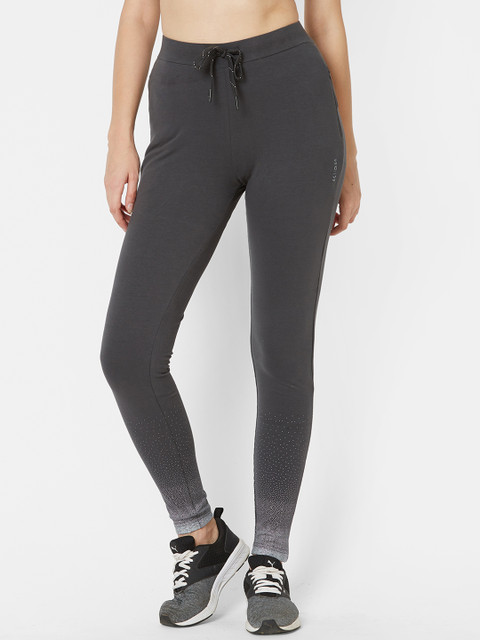 

Sweet Dreams Women Charcoal Grey Solid Slim Fit Track Pants