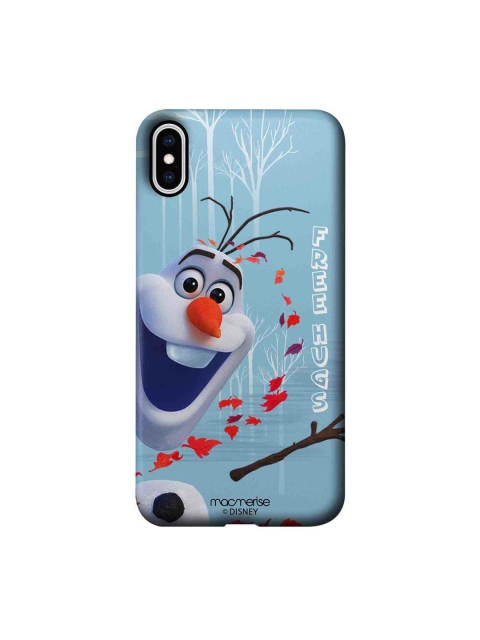 

macmerise Turquoise Blue & White Free Hugs iPhone XS Max Case