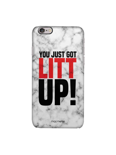 

macmerise Red & Black Litt Up iPhone 6S Mobile Case
