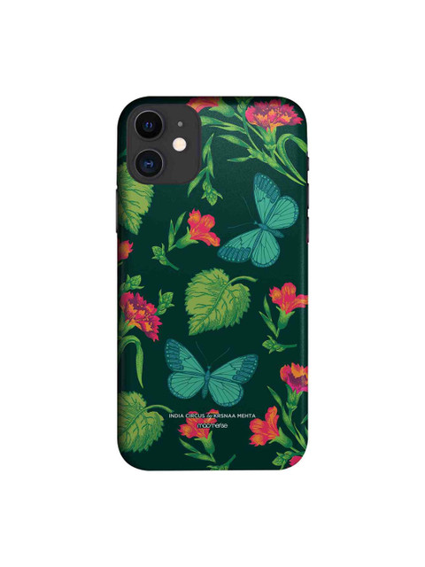 

macmerise Green & Red Butterfly Effect iPhone 11 Mobile Case