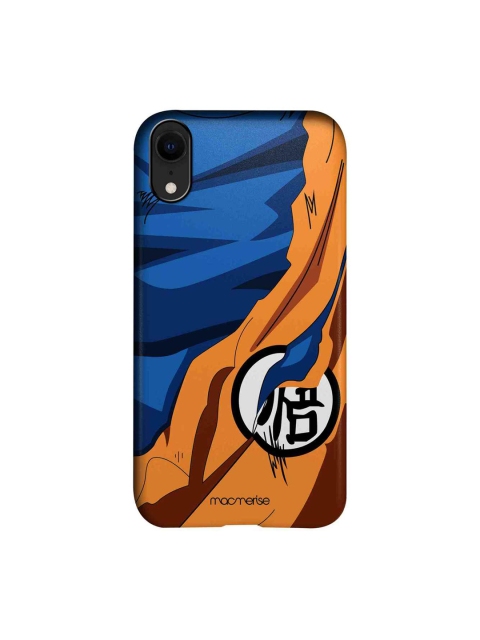 

macmerise Blue & Mustard Yellow Goku Training Printed Pro Case for iPhone XR