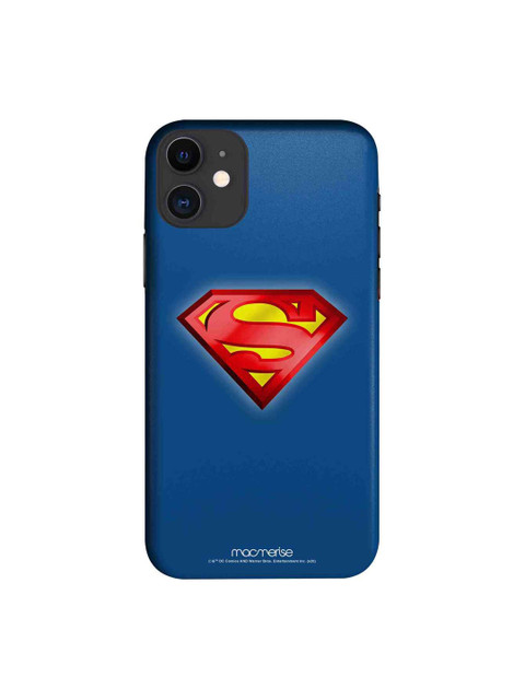 

macmerise Blue & Red Logo Superman Printed iPhone 11 Case