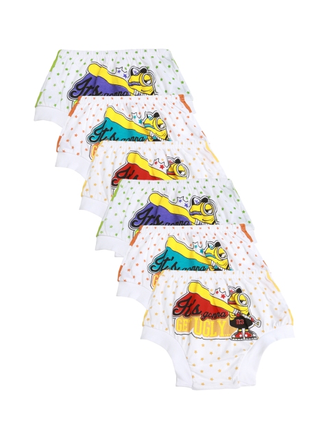 

Red Rose Boys Pack Of 6 Assorted Trunks JRNO58WH, Multi