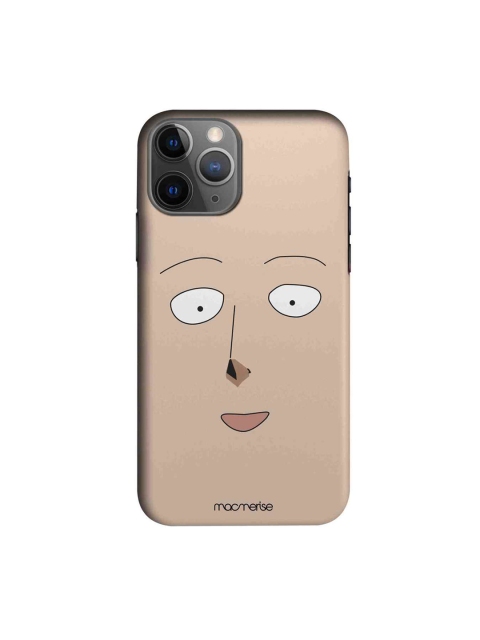 

macmerise Beige & White Happy Saitama iPhone 11 Pro Max Case