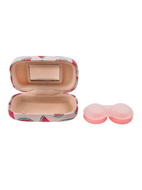 

Chumbak Pink Watermelon Feasts Contact Lens Case