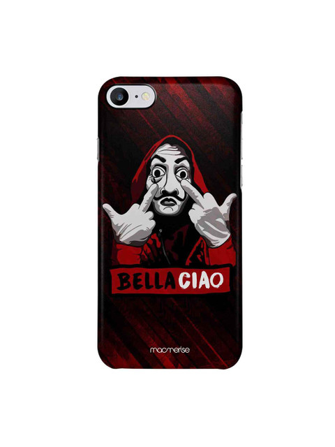

macmerise Black & Red Bella Ciao iPhone 7 Mobile Case