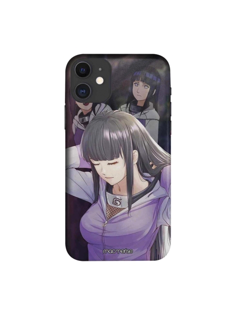 

macmerise Purple & Black Phases of Hinata Hyuga Printed iPhone 11 Case Cover