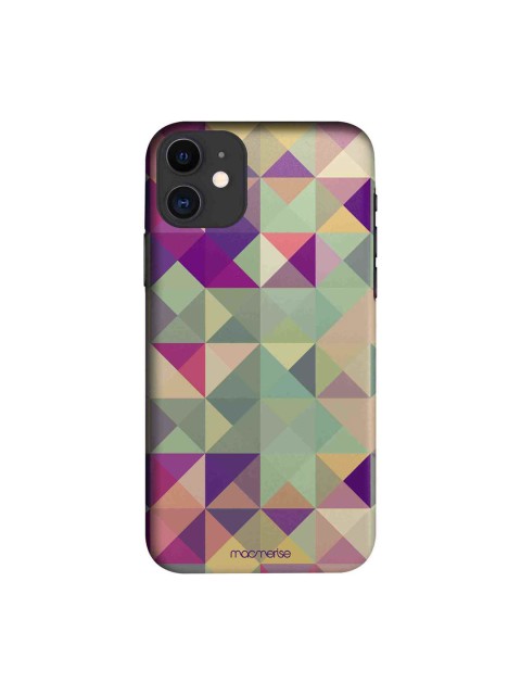 

macmerise Green & Purple Kaleidoscope iPhone 11 Mobile Case