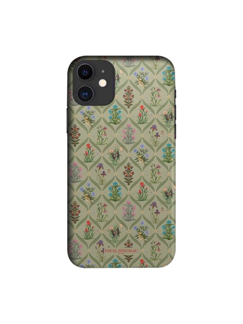 

macmerise Green & Blue Mughal Motifs iPhone 11 Case
