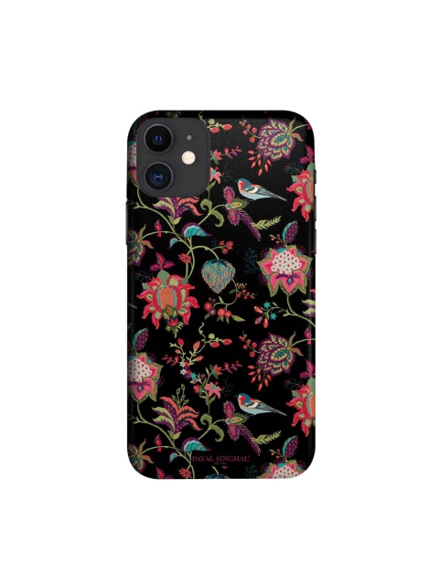 

macmerise Black & Pink Chidiya iPhone 11 Case