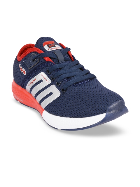 

Campus Women Blue Mesh Running Shoes