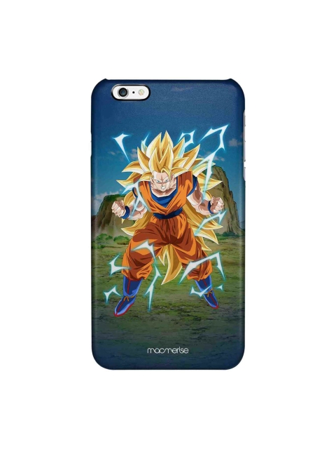 

macmerise Blue & Orange SSJ3 Goku Printed iPhone 6 Plus Case
