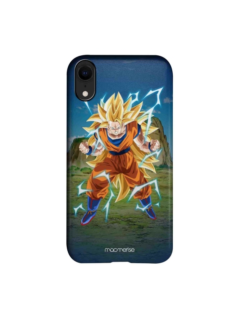 

macmerise Green & Blue SSJ3 Goku iPhone XR Case