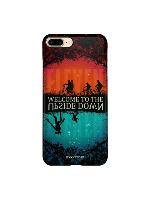 

macmerise Black & Orange Upside Down iPhone 8 Plus Case