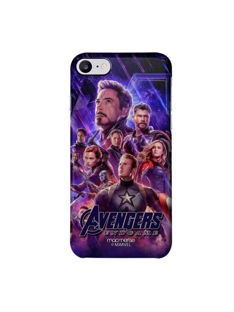 

macmerise Blue & Purple Avengers Endgame Poster Pro iPhone 7 Max