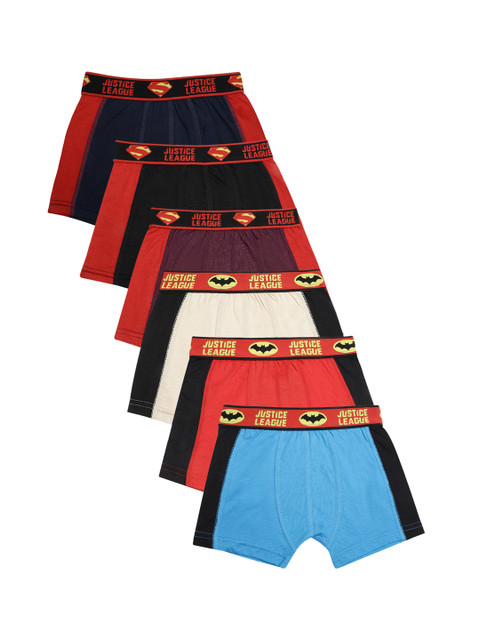 

Red Rose Boys Pack Of 6 Assorted Trunks JRNO61
