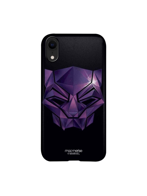 

macmerise Purple & Black Panther Logo iPhone XR Case