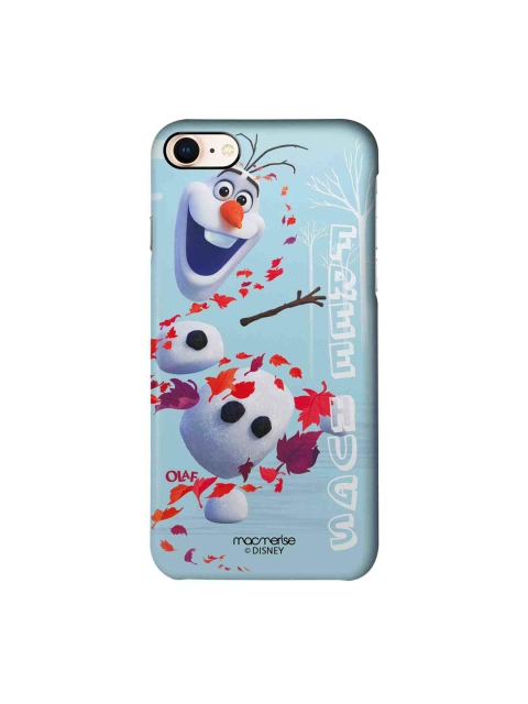 

macmerise Turquoise Blue & Red Free Hugs iPhone 8 Moblie Case