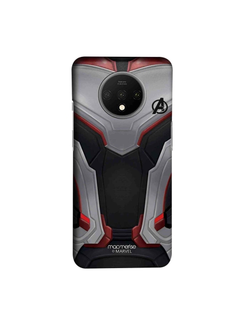 

macmerise Grey & Black Avengers Endgame Suit Printed OnePlus 7T Case