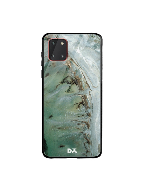 

DailyObjects Sea Green & Brown Beach Marble Samsung Galaxy Note 10 Lite Glass Case