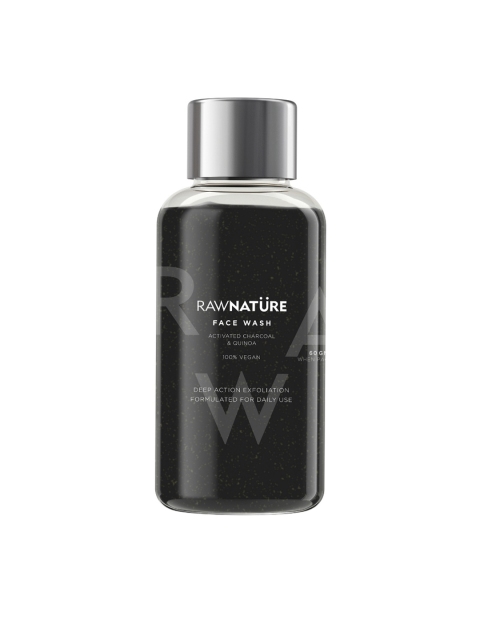 

RAW NATURE Activated Charcoal Quinoa Face Wash 60 g