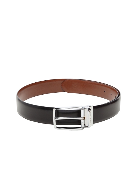 

Carlton London Men Black Solid Belt