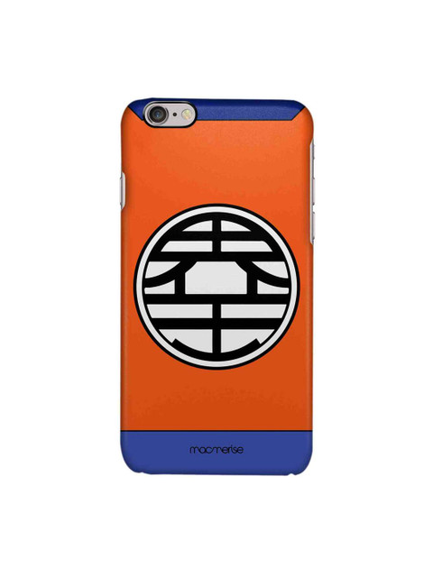 

macmerise Orange & Blue King Kai Crest Printed iPhone 6 Case