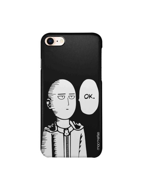 macmerise Black & White Saitama Not Impressed iPhone 8 Case